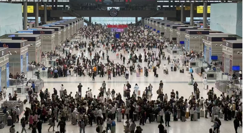 “五一”假期首日 國鐵太原局旅客發(fā)送量創(chuàng)新高